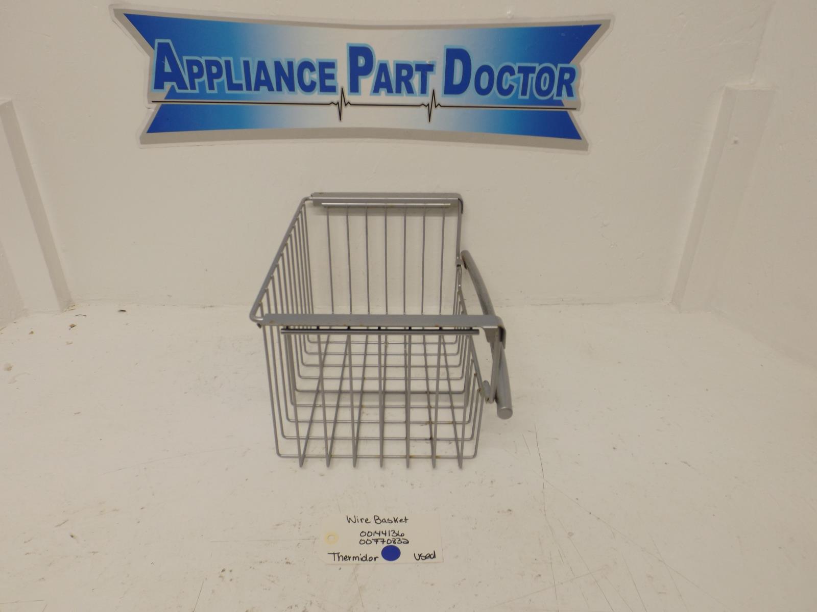 Thermador Refrigerator 00144136 00770832 Wire Basket Used Thermador Refrigerator 00144136 00770832 Wire Basket Used